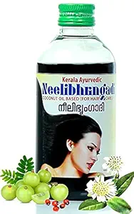 Kerala Ayurvedic Neelibhringadi Coconut (Pack of 2) Hair Oil (400 ml)