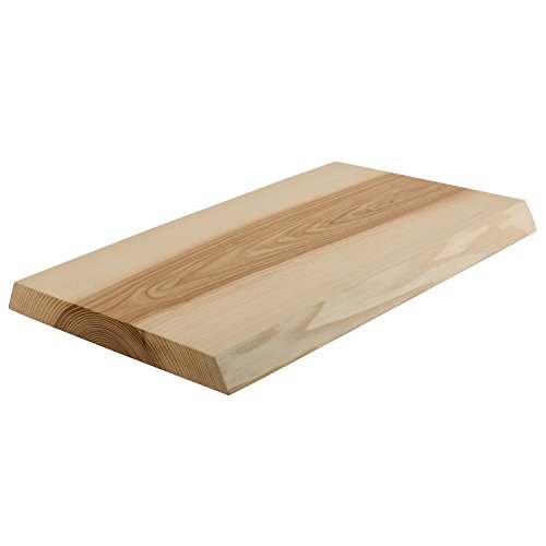 Schwarzwald Massivholz Schneidebrett JAMIE XXL 50 cm, Esche mit natürlicher Baumkante