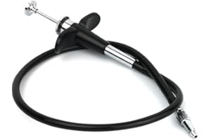 LAMALA Mechanische Verriegelung für Kamera-Fernauslöserkabel, Gewinde, 40 cm/70 cm/100 cm Länge, Kameraauslöserkabel verhindert Kamera-Vibrationen für Langzeitbelichtungen