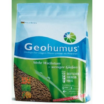 Geohumus (1,5 kg) - Ökologischer Langzeit-Wasserspeicher mit Mineralien