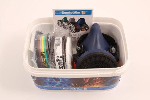 Sundström H05-0003 Atemschutz Set Halbmaske Sr 100 Filter P3 + ABEK1 - 2