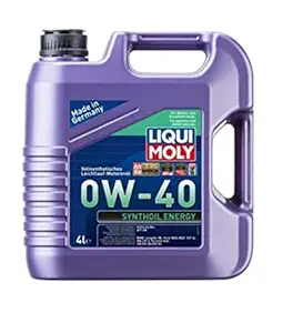 Liqui Moly Synthoil Energy 0W40 Fully Synthetic Engine Oil for Car - 4 LT