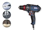atornillador con cable amazon Destornillador eléctrico profesional ergonómico: el taladro eléctrico compacto incluye un mango ergonómico, bloqueo automático de la mandríl y portabrocas extraíble. Gracias a las características del taladro de pistola de 300 vatios, puede perforar metal y madera en combinación