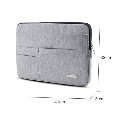 MojiDecor 15-15,6 Zoll Laptop Hülle Sleeve Tasche wasserdichte Notebooktasche stoßfest Schutzhülle MacBook Pro/ Air/ Acer/ Asus/ HP/ Samsung/ Dell/ Fujitsu/ Lenovo - 2