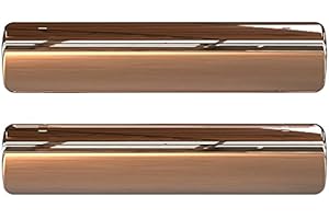 Ultion Sweet Multi-Layer Insulated Squared Letter Box Letterplate - Matching Door Furniture Available (Rose Gold)