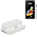 Produktbild Dockingstation für LG Electronics Stylus 2, weiß | Ladestation inkl. Micro USB Datenkabel Ladekabel Dock Cradle Tischlader Ladegerät Tischladestation - K-S-Trade(TM)