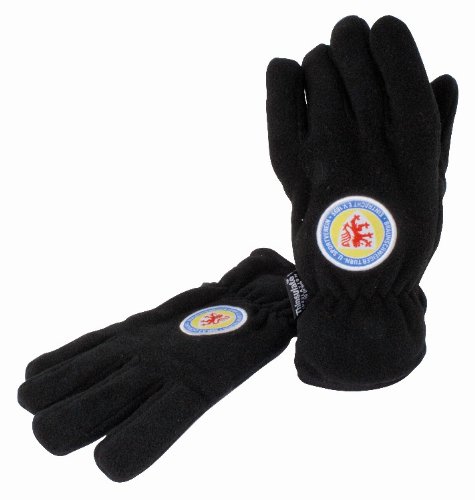 Preisvergleich Produktbild THINSULATE FLEECE HANDSCHUHE Gr. M EINTRACHT BRAUNSCHWEIG NEU