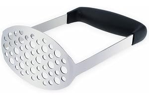 CHUER Presse Purée, Presse-Purée Manuel Professionnel, Broyeur de Fruits et Légumes en Acier Inoxydable de Poli par Miroir et sans Couture