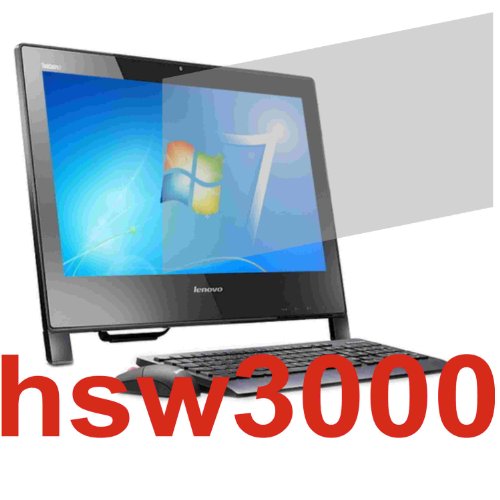 Displayschutzfolie von 4ProTec für Lenovo ThinkCentre Edge 91z 92z - Nahezu blendfreie Antireflexfolie