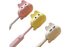 liyun 3 Stück Zahnbürsten-Abdeckkappe: Bürstenkopf-Schutzkappen aus Kunststoff, für manuelle und elektrische Zahnbürsten Zuhause, Reisezubehör