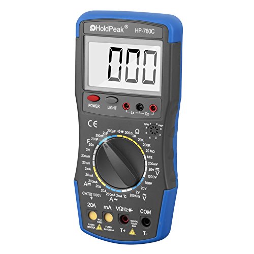 Digital Multimeter HP-760C mit Fehlbedienungssperre, Induktivität