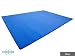 Produktbild Vorwerk Bijou blau der HEVO® Spielteppich nicht nur für Kinder 200x200 cm