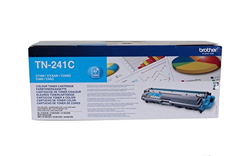 Überschrift: Brother Original Tonerkassette TN-241C cyan (für Brother HL-3140CW, HL-3170CDW, HL-3150CDW, DCP-9020CDW, MFC-9140CDN, MFC-9330CDW, MFC-9340CDW) - 2