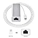Produktbild Funkprofi Lightning auf RJ45 Ethernet LAN Netzwerk Adapter Konverter für Apple iPhone/iPad Plug & Play Silber