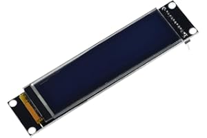 Hailege 2.08 "Modulo display OLED SH1122 256x64 OLED 2.08 pollici 256 * 64 Display LCD OLED SPI 7 pin 4 fili Supporta 16 livelli di Crayscale White