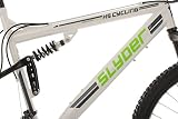KS Cycling Mountainbike Fully Slyder RH 51 cm KS Cycling Fahrrad, Weiß-Grün, 26 - 4