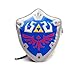 Produktbild Zelda Shield Original Rucksack | Original Nintendo Tasche | Blau/Grau aus 100% Polyester |