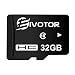 Produktbild EIVOTOR Micro SD Karte 32GB Speicherkarte bis zu 80 Mbit/Sek Memory card SDHC Class10 Universal TF Flash Karte mit SD Adapter