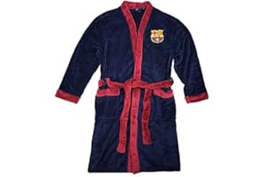FCB FC Barcelona Official (La Liga) Adults Dressing Gown/Robe (LARGE)