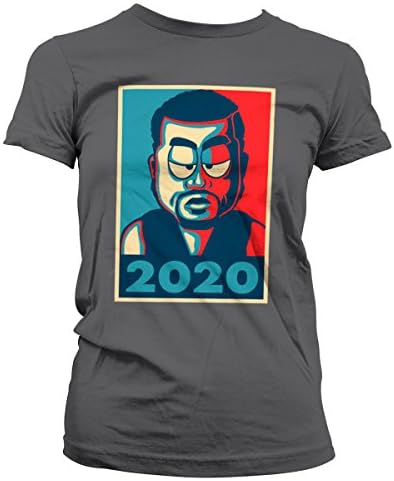 Officially Licensed Kanye 2020 Poster Women T-Shirt (D.Grey), XX-Large
