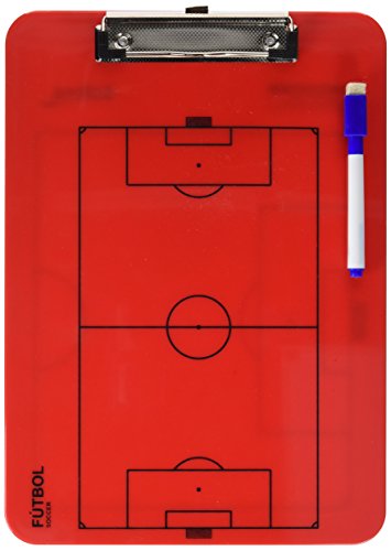 Softee Equipment 0004624, Carpeta de Tácticas, Rojo, S