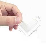 Eckenschützer Kantenschutz Tischecken Schutz PVC Transparent mit Doppelseitigem Klebeband - 5