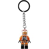 LEGO Star Wars Luke Skywalker Pilot Kıyafet Minifig&uuml;r Anahtarlık 854288, Turuncu, Small, Turuncu, S