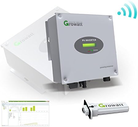 SunpaX Inverter Growatt 1500S with WiFi Stick Stringwec Hsel Richter VDE RS232 Watt