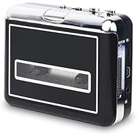 Rybozen AudioLava Lecteur Cassette Portable - Convertit Les Cassettes en Format MP3