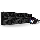 NZXT Kraken Elite 360 - Dissipatore a liquido AIO per CPU 360mm - Display LCD grandangolare personalizzabile da 2.36"" per GI