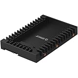 ORICO 2,5" auf 3,5" interner Festplattenadapter Konverter Einbaurahmen Wechselrahmen, für 2,5-Zoll SATA HDD oder SSD von 7 / 9,5 / 12,5 mm