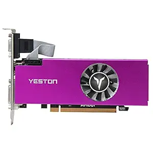 Decdeal Yeston RX560-4D5 LP raphics Card Aming raphic Card 1200/6000MHz 4/128bit/DDR5 Memory VA+MI+DVI-D Output Ports