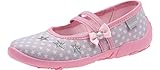 Viggami Mädchen Hausschuhe Ballerinas Marika (Rosa, 27)