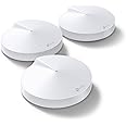TP-Link Deco M5 Wifi Mesh - Pacchetto da 3 Unità Fino a 500 ㎡, AC1300, per Case su 2 o 3 Piani, Velocità Dual-Band 1267Mbps, 