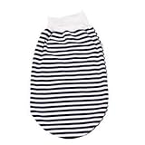 iobio PoPoLiNi Strampelsack Jersey Ringel-Marine