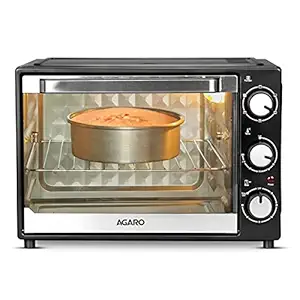 AGARO GRAND Motorised Rotisserie & Convection Cake Baking Oven with 6 Heating Mode (Black, 40 Liter)