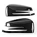 Produktbild Keenso 1 Paar Spiegelkappen Tür Spiegelkappen Rückspiegelkappe Spiegelkappen abdeckungen Seitenspiegel abdeckungen (Schwarz)