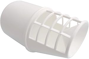 TYGERIX® Terminal horizontal de 60 mm para evacuación de humos de calderas de condensación | Evacuador innovador con recuperación de condensación | Antigoteo y anti humo | Rejilla anti intrusión |