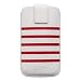 Produktbild Jean Paul Gaultier Smartphonetasche Sailor Weiß/Rot für max. Phone: 123,8 x 58,6 x 7,6 mm