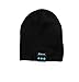 Price comparison product image Black Warm Wireless Bluetooth Smart Beanie Headset Musical Knit Headphone Speaker Hat Speakerphone Cap,built-in Mic