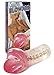 Produktbild Mastubator "Mandy´s Blow-Job" 15cm tief dehnbar inkl. Flutschi Gleitmittel Rosa You2Toys