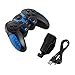 Produktbild Kreema STK-7024X Bluetooth Gamepad Wireless Spiel Controller Blau fur Android IOS Smartphone iPhone 7/6 S/6 Samsung S7/S6/S5 PC Tablet TV Box