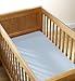 Dudu N Girlie Cot Bed Cotton Jersey Fitted Sheets,70x140cm (Pack of 2, Blue)