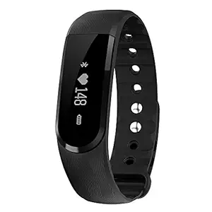 ENHANCE Limited Edition Ultimate ID 101 Heart Rate Black Premium Fitness Band