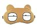 Jenna™ Eyes_Brown Cartoon Face Sleeping Eye Mask RS.250.00