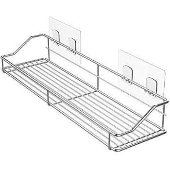 Joyfamy Ohne Bohren Duschkorb Bad Duschablage - Selbsthaftender Ablage