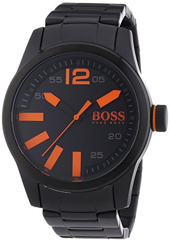 BOSS Orange Herren-Armbanduhr XL Paris Analog Quarz Edelstahl beschichtet 1513051 BOSS Orange Herren-Armbanduhr XL Paris Analog Quarz Edelstahl beschichtet 1513051