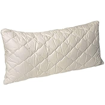 Luxus Kopfkissen Mit Maulbeerseide-Füllung – 90x50 Cm, Hypoallergen, Oeko-TEX Zertifiziert, Mit Baumwollsatin-Bezug