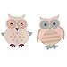 Wooden Owl Pegs - Decorative Novelty Pegs ~ Pack of 2