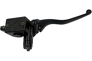 CENPEK 7/8 Pouces 22mm Moto Avant Levier de Frein hydraulique avec maître-Cylindre adapté pour TRX125 200 250 350 400 420-noir 22mm Guidon